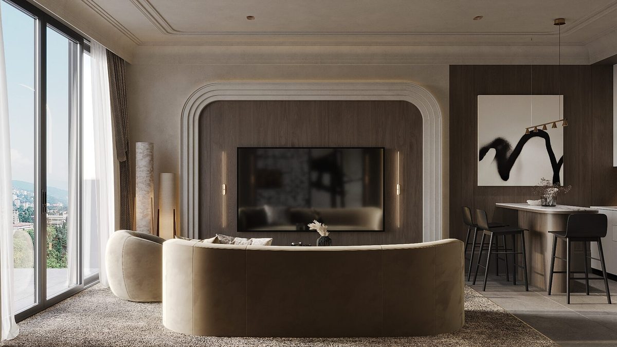 Интерьер: Студия Extency Superior, 51 м²–76 м²