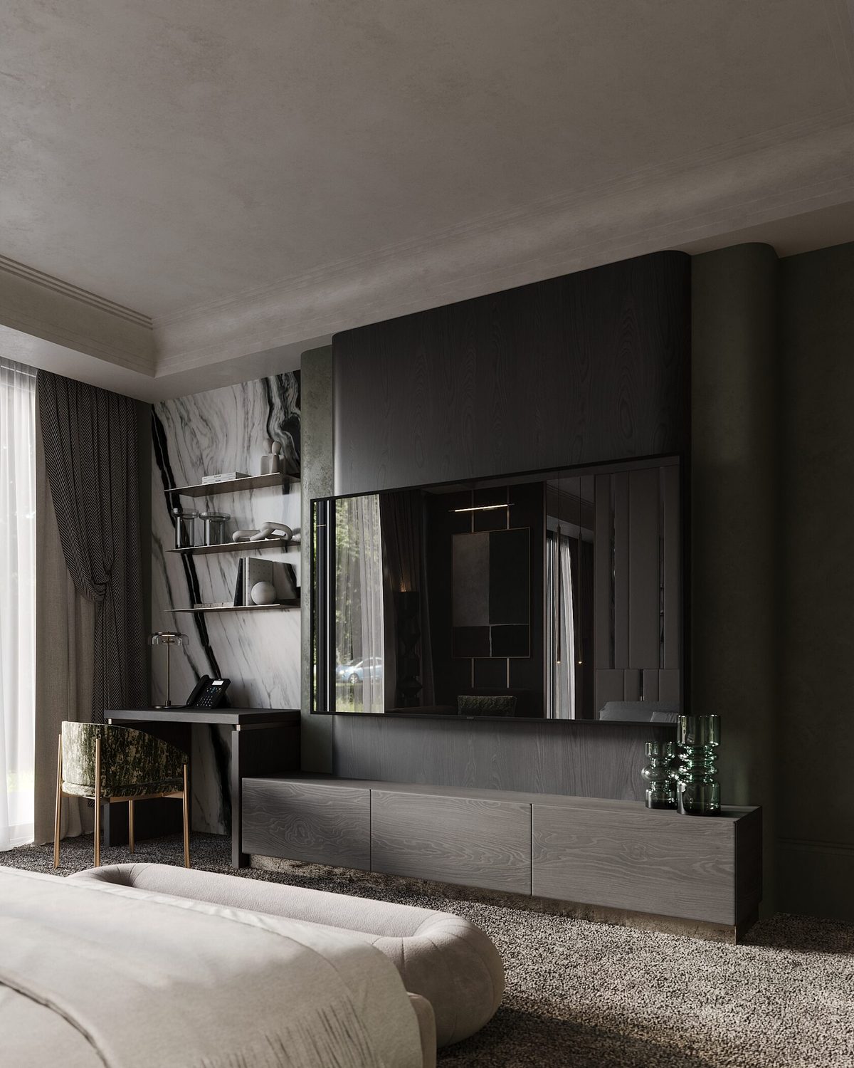 Интерьер: Family, 2 спальни, 140 м²–251 м²